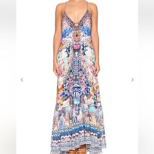 Camilla Shibori Shores U-Ring Dress NWOT